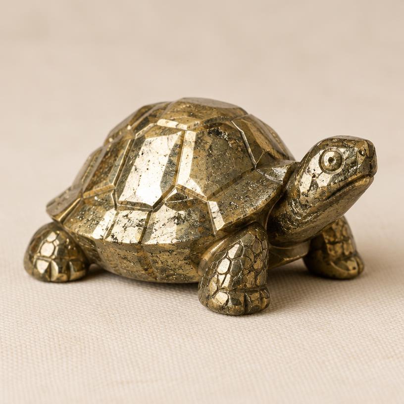Pyrite Kachhua (Tortoise)